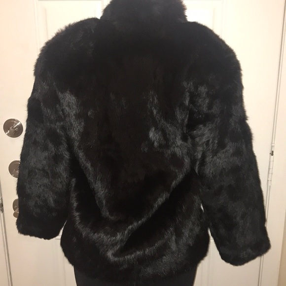 🎉HP🎉 Flawless Rabbit Fur Coat - Picture 2 of 6